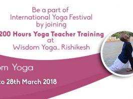 Yoga Teacher Training Center Rishikesh India International Yoga Festival March 2018 Wisdom Yoga by Master Tilak Rishi